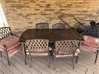 Deck/outdoor table and Chairs