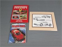 3 Pc Ferrari Memorabilia