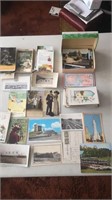 Postcards and greeting cards. Alot used. Only