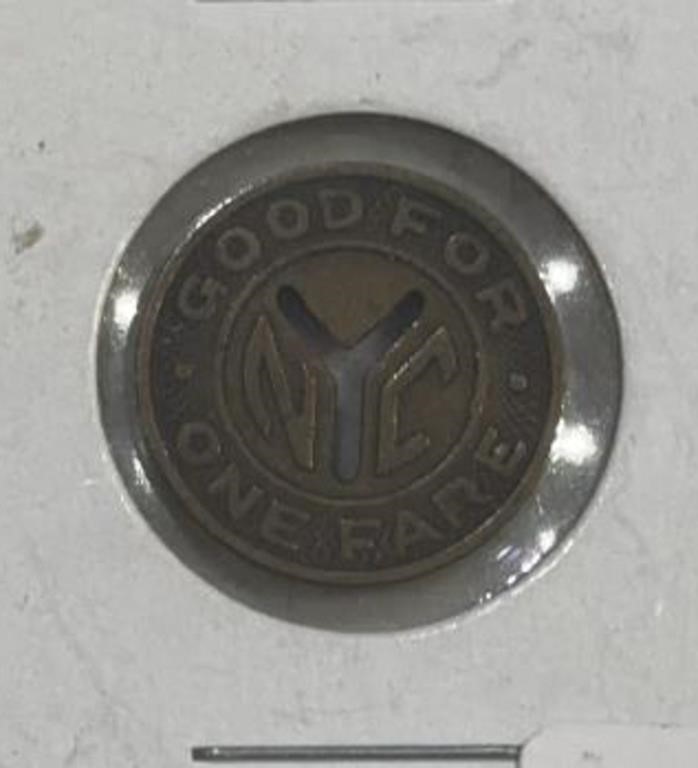 "NEW YORK" TRANSIT TOKEN