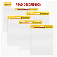 Post-it Easel Pad  25x30  30 Sheets  6 Pads