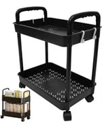 3 Tier Rolling Utility Cart Multi-Functional