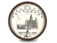 Weir Funeral Home Thermometer Batman Garrett House