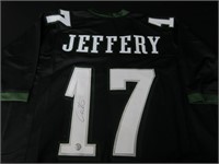 Alshon Jeffery signed football jersey COA