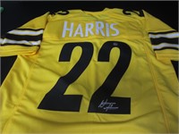 Najee Harris signed football jersey COA