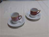 (2) Demitasse Cups