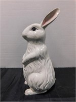 1 porcelain bunny 10½" tall