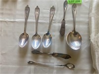 7 Pcs. Asst. Serving Spoons, Cheese Knives, Etc.