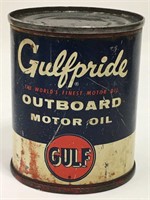 Gulfpride Outboard Motor Oil Can