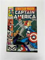 Autograph COA Captain America #376 Comics