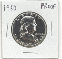 1960 Franklin Dollar Proof