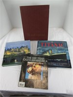 TITANIC, SMALL TOWNS, & OTHER COFFEE TABLE BOOKS