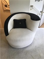 Neat Upholstered Contemporary Chair