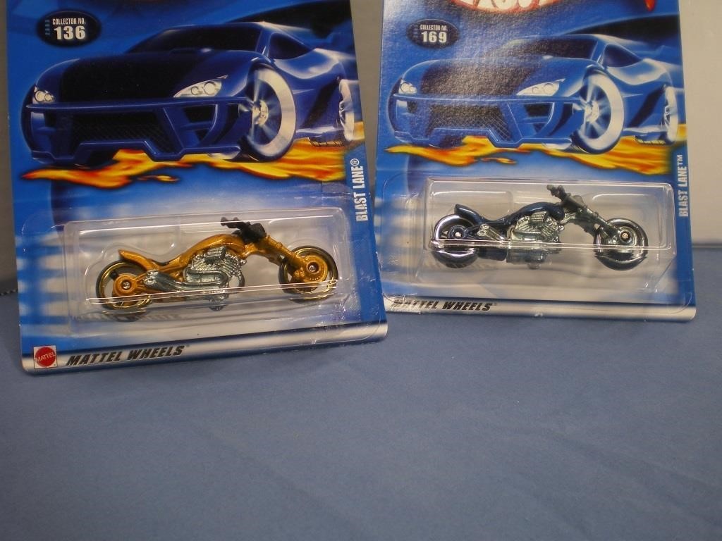 Choppers Motorcycles Hot Wheels Diecast, NOS