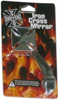 West Coast Choppers Iron Cross Mirror for Bike Chr