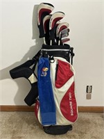 Selene golf clubs & bag
