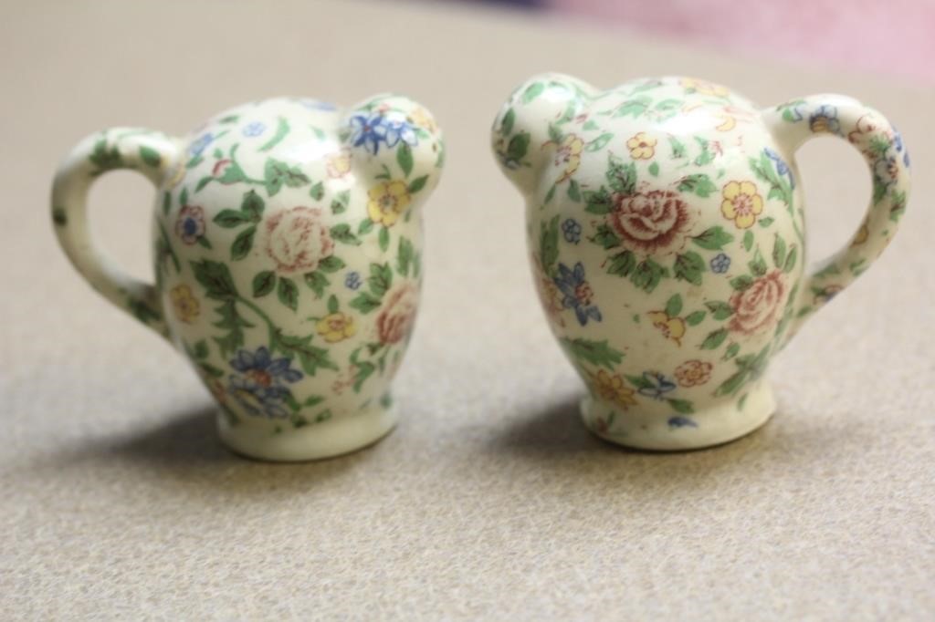 Pair of Vintage Japanese Salt and Pepper Shakers