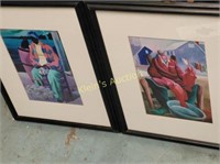 2 framed Prints Ivey Hayes, Artist