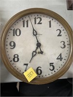 sessions vintage round clock