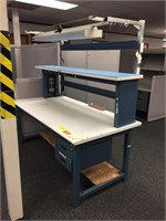 WORKSTATION W/ LIGHT, NEW LISTING 12-9-20