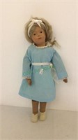 Vintage doll with jointed arms and legs