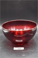 Ruby Red Punch Bowl / Egg Nog Bowl