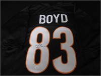 Tyler Boyd Signed Black Bengals Jersey W/Coa