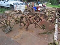 Mounted cultivator for Super C tractor.
