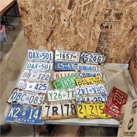 Assorted License Plates