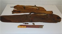 Early Gun Cleaning Belt, Cloth Case