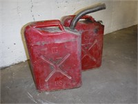 Military Style Jerry Fuel Cans