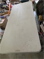 6-foot Lifetime Plastic Table