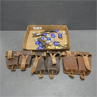 Military Pins & Ammo Pouches & Pocket Knives