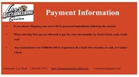 Payment Information