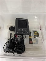 Bin with Humminbird Fish Finder 596c and More
