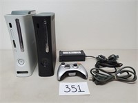 2 Xbox 360 Game Consoles (See Desc.) (No Ship)