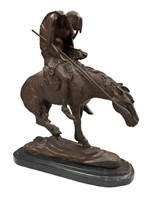 JAMES EARLE FRASER "End of the Trail" Bronze