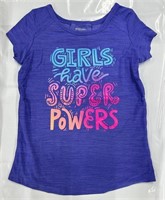 Member's Mark Active Girl Shirt, 5/6, Purple