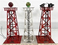 3pc Lionel lights: 394 Rotary Beacon (11.75"