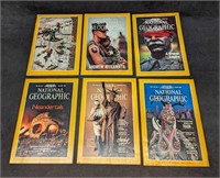 6 1980s 1990s National Geographic Magazines Y