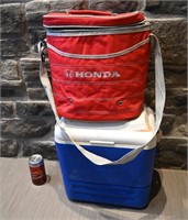 Glacière Escort et boîte à lunch Honda
