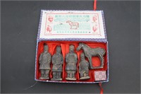 Vintage Qin Dynasty Terracotta Warriors Replicas