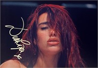 Autograph COA Dua Lipa Photo