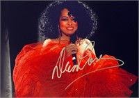 Autograph COA Diana Ross Photo