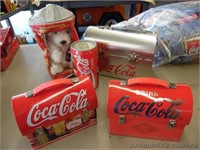 Coca-Cola Lunch Boxes, Coasters, Plushy