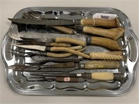 Assortment of Early Cutlery & Flatware
