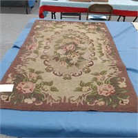Vintage Rug - 54 Inches by 34 Inches