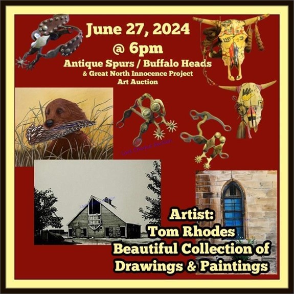 Great North Innocence Project Art Auction -  June 27, 2024