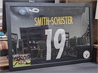 Framed Smith-Schuster Signed Jersey