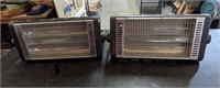 2 Marvin Wall/Ceiling Mount Space Heaters